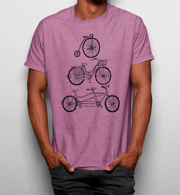 Camiseta Tres Bicicletas Vintage
