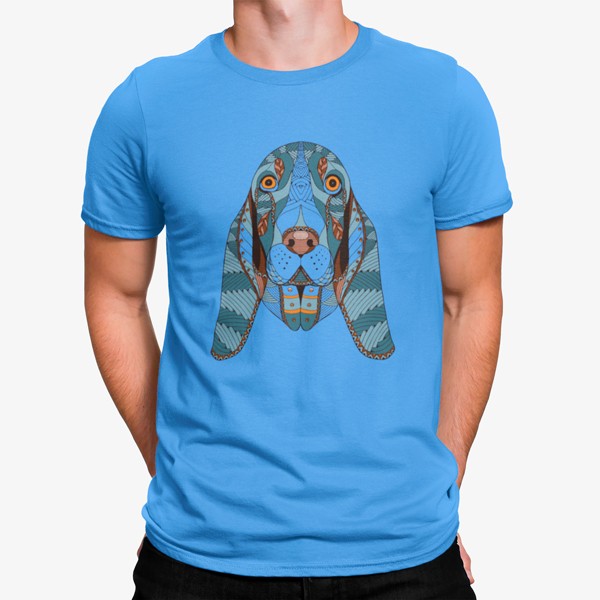 Camiseta Perro Colorido