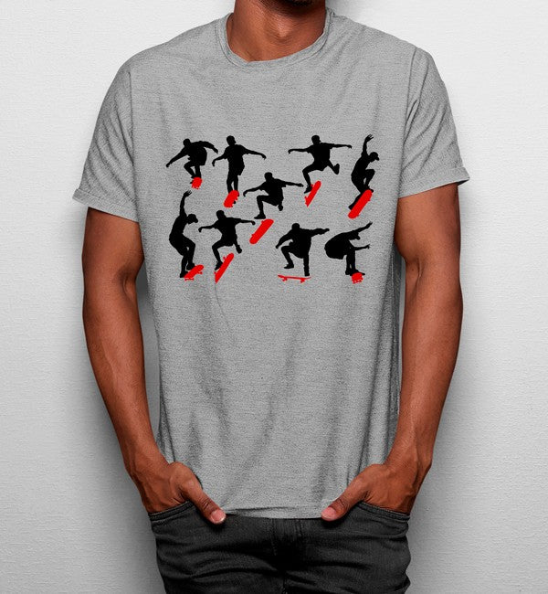Camiseta Maniobras de Skate