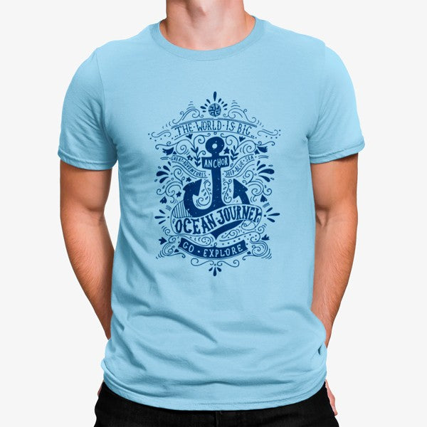 Camiseta Ancla Viaje en Oceano