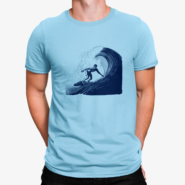 Camiseta Surfista en Ola