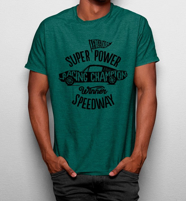 Camiseta Superpotencia Pista de Carreras