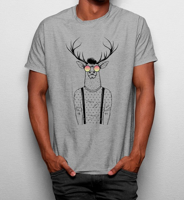 Camiseta Ciervo con Estilo