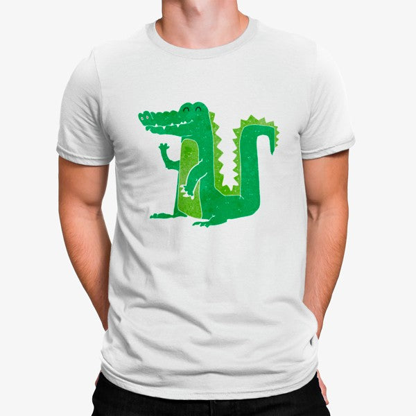 Camiseta Cocodrilo Riendo