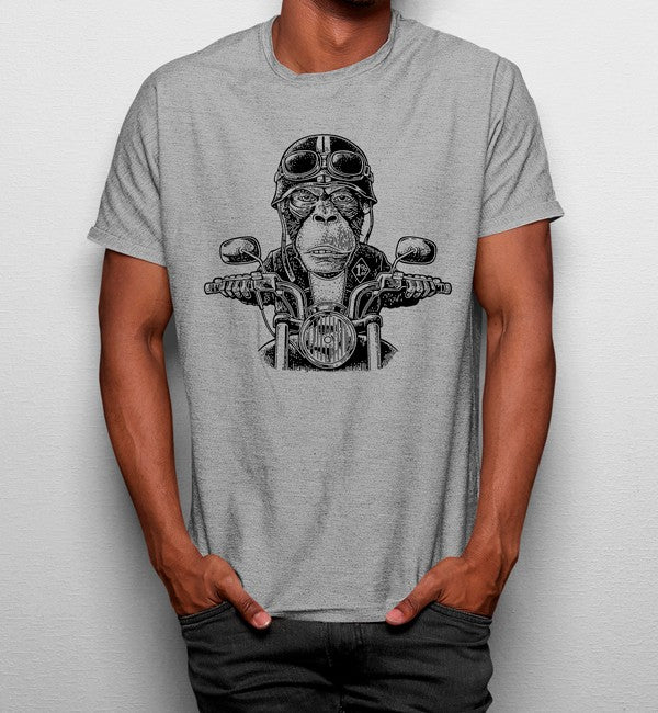 Camiseta Mono Motociclista