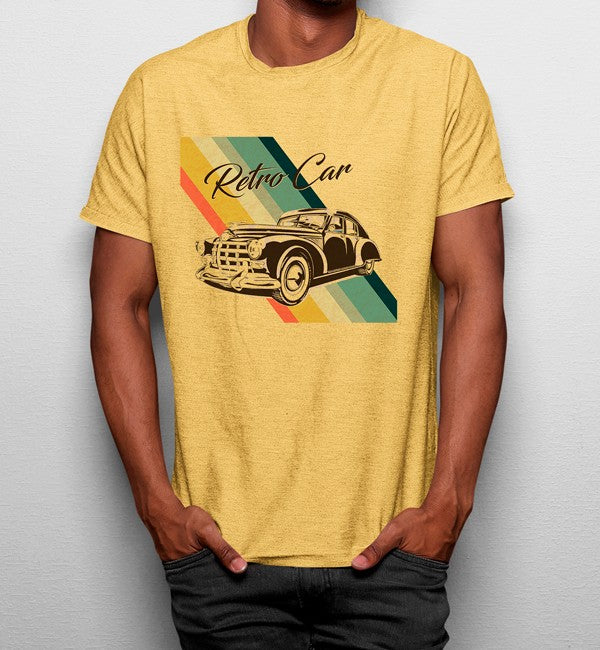 Camiseta Retro Coche