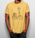 Camiseta Bicicleta con Globos Corazón