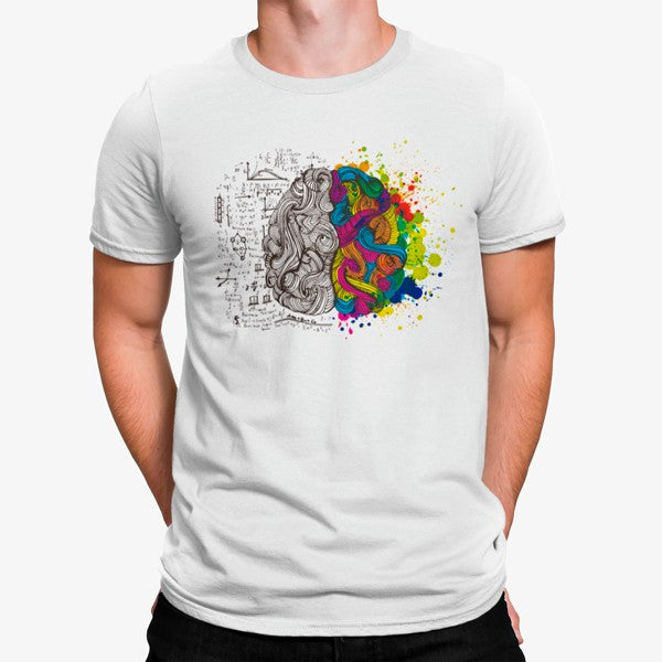 Camiseta Cerebro Imaginación Fórmulas