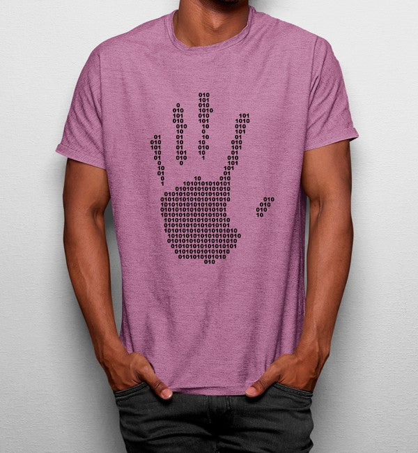 Camiseta Mano Código