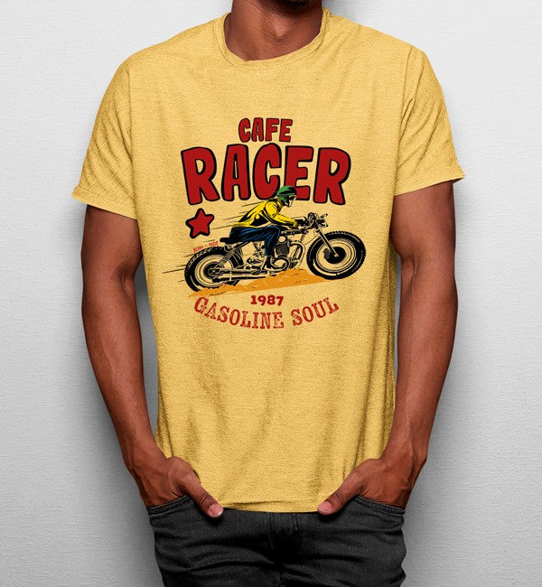 Camiseta Cafe Racer Moto