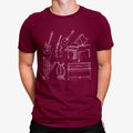 Camiseta Instrumentos Musicales Clásicos