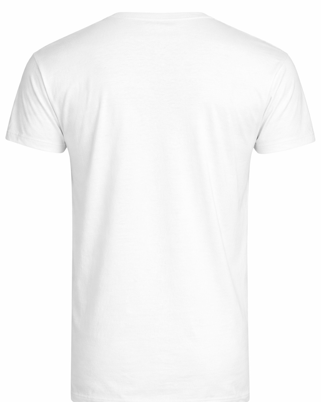 Personalized White T-Shirt – Photo or text (Front + Back)