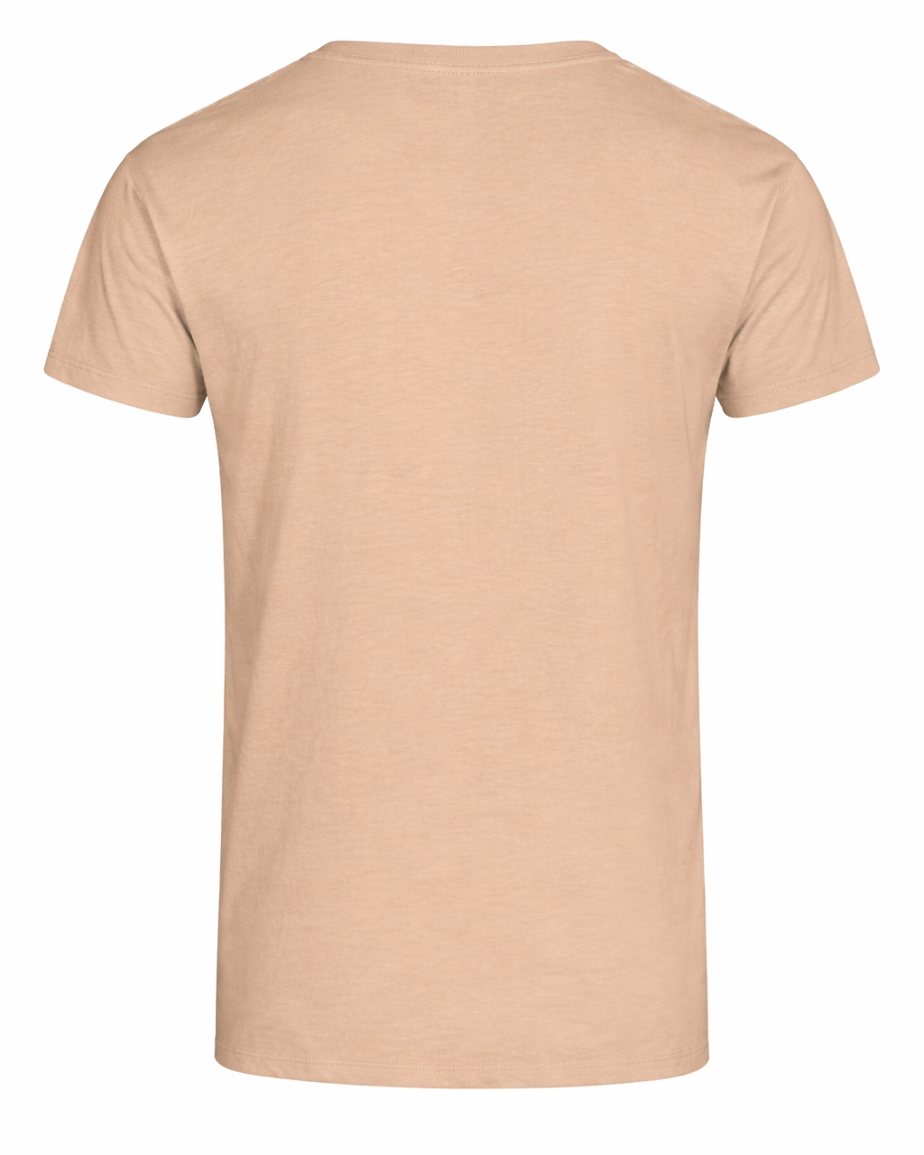 Camiseta Beige personalizada – Foto o texto (Frontal + Trasera)