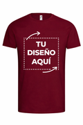 Camiseta Roja Personalizada – Foto o Texto (Frontal)