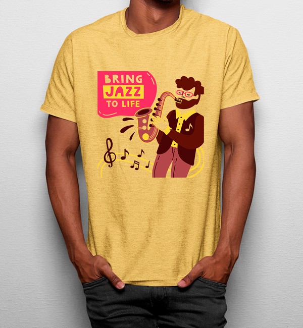 Camiseta Dar Vida Al Jazz